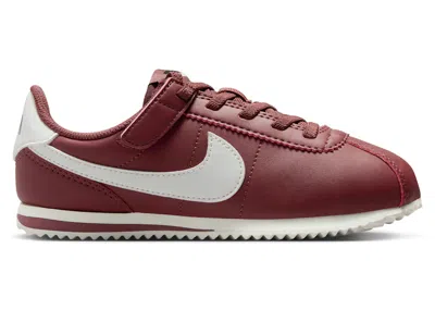 Pre-owned Nike Cortez Easyon Sneakers In Red Sepia/black/sail