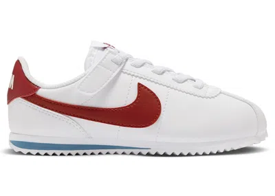 Pre-owned Nike Cortez Easyon Sneakers In White/varsity Blue/varsity Red