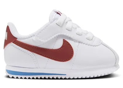 Pre-owned Nike Cortez Easyon Sneakers In White/varsity Blue/varsity Red