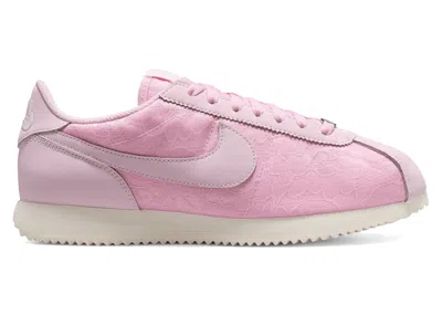 Pre-owned Nike Cortez Floral (women's) Sneakers In Pink Foam/soft Pearl