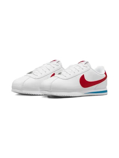 Nike Kids' Cortez Gs "forrest Gump" Sneakers In White