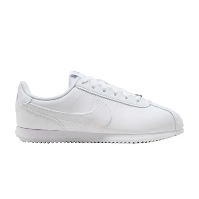 Pre-owned Nike Cortez Gs 'white Wolf Grey' | Kid's Size 1