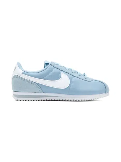 Nike Kids' Cortez Lace-up Sneakers In Blue
