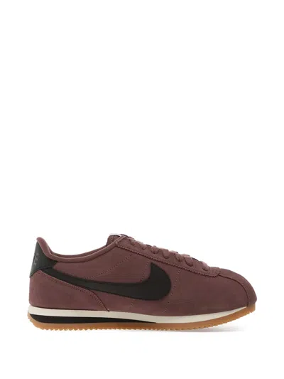 Nike Cortez Lace-up Sneakers In Brown