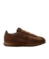 Nike Cortez Mixed Media Sneaker In Brown