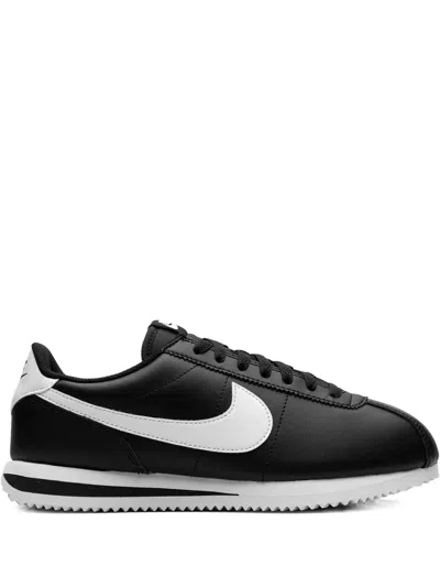 Nike Cortez Leather "black/white" Sneakers