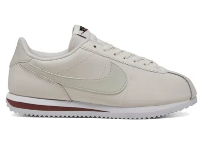 Pre-owned Nike Cortez Leather Red Sepia (women's) Sneakers In Phantom/light Bone/white
