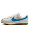 Nike Cortez Leather Trainers White In Gray