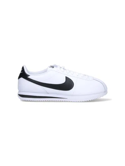 Nike Cortez Leather Sneakers White / Black