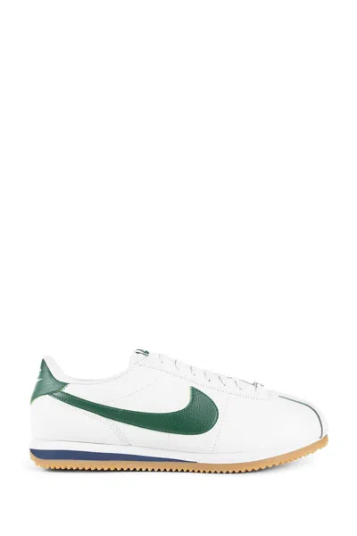 Nike Cortez Leather Sneakers In White