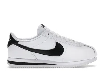 Pre-owned Nike Cortez Leather (women's) Sneakers In White/black