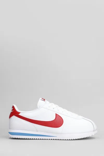Nike Cortez  In White/varsity Red/varsity Blue