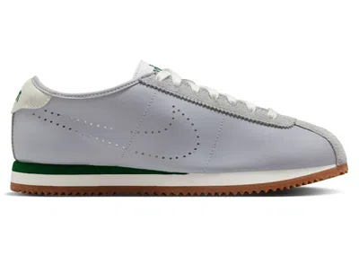 Pre-owned Nike Cortez Perforated Swoosh (women's) Sneakers In Wolf Grey/summit White/gum Medium Brown