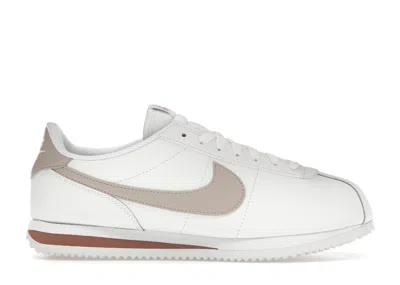 Pre-owned Nike Cortez Platinum Violet (women's) Sneakers In White/smokey Mauve/black