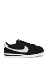 Nike Black Cortez Premium Sneakers In Multi