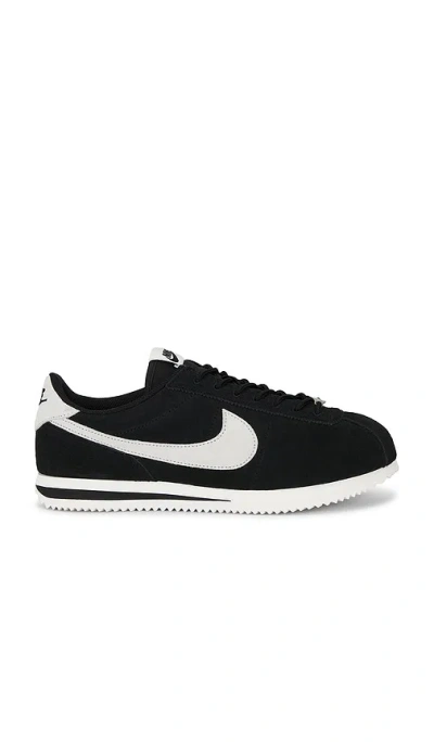 Nike Cortez Nylon Sneakers In Black