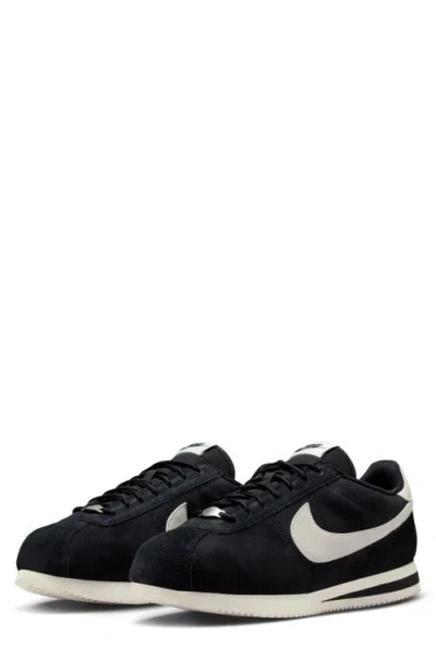 Nike Cortez Premium Sneaker In Black