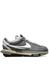 Nike X Sacai Cortez Low-top Sneakers In Grey