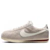 Nike Cortez Suede Sneakers In Gray And White In Neutral