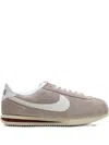 Nike Cortez Suede Sneakers In Gray And White