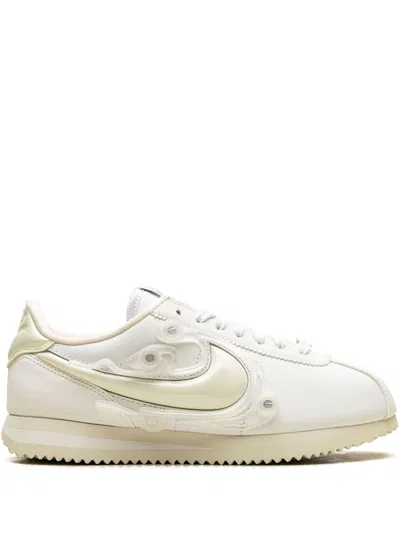 Nike Cortez "sea Glass" Sneakers In White