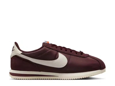 Nike Cortez Sneaker In Burgundy