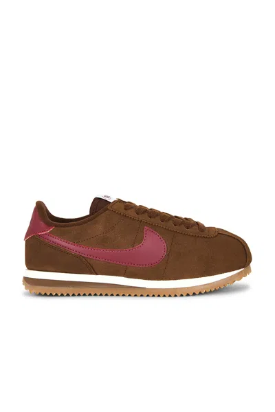 Nike Cortez Sneaker In Cacao Wow  Pink Smoke  & Sail