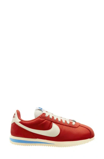 Nike Cortez Sneaker In Red
