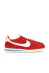 Nike Cortez Sneaker In Red