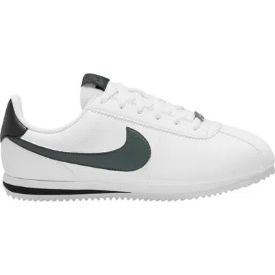 Nike Cortez Sneaker In White/ Vintage Green/ Black