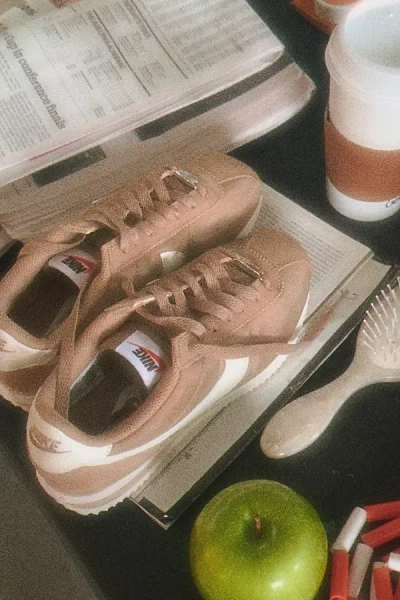 Nike Cortez Sneakers In Beige