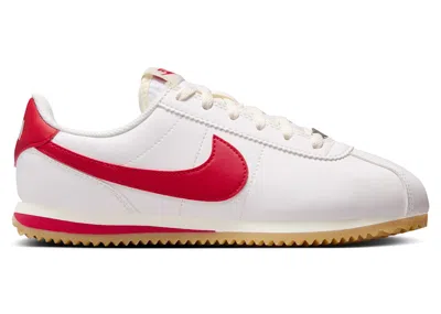 Pre-owned Nike Cortez Sneakers In Sail/gum Yellow/university Red