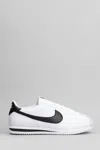 Nike Cortez Leather Sneakers White / Black In White