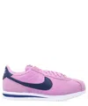Nike Sneakers With Herringbone Outsole And Suede Accents In Pink