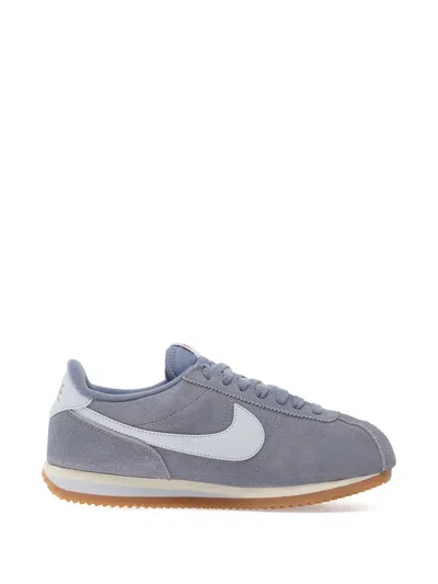 Nike Cortez Suede Sneakers In Gray