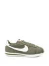 Nike Cortez Round-toe Low-top Sneakers In Green