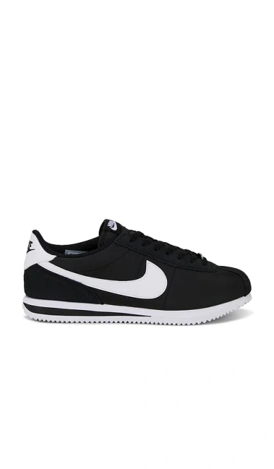 Nike Cortez Nylon Sneakers In Black