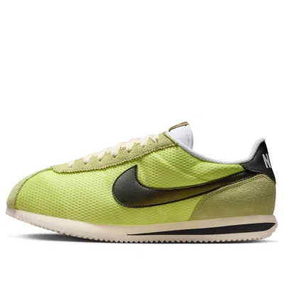 Nike Cortez Textile 'light Lemon Twist' In Green