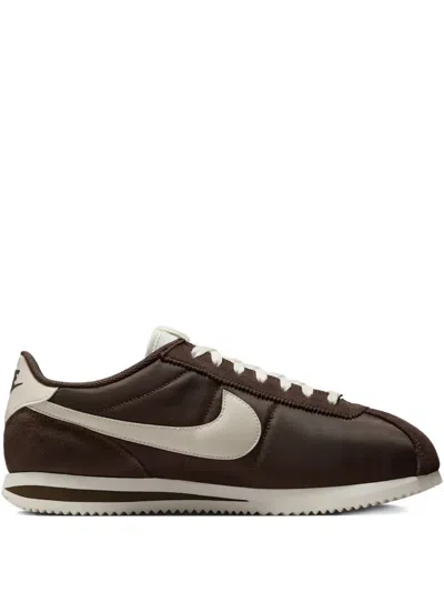 Nike Cortez Textile Sneakers In Brown