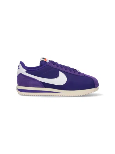 Nike "cortez Textile" Sneakers In Purple