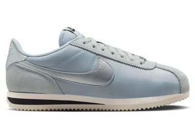 Pre-owned Nike Cortez Textile (women's) Sneakers In Light Pumice/metallic Silver/light Orewood