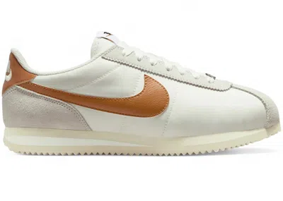Pre-owned Nike Cortez Textile (women's) Sneakers In Sail/alabaster/black