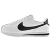Nike Cortez Leather Sneakers White / Black In White