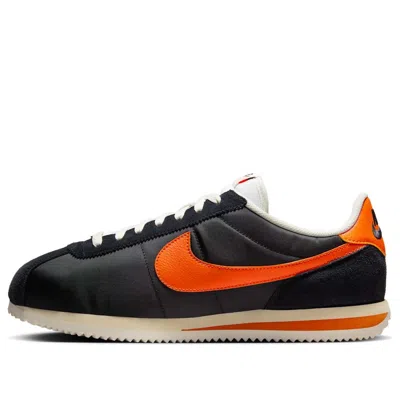 NIKE NIKE CORTEZ TXT 'BLACK SAIL SAFETY ORANGE'