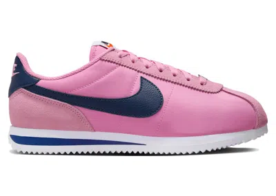 Pre-owned Nike Cortez Txt Blue Void (women's) Sneakers In Beyond Pink/white/black