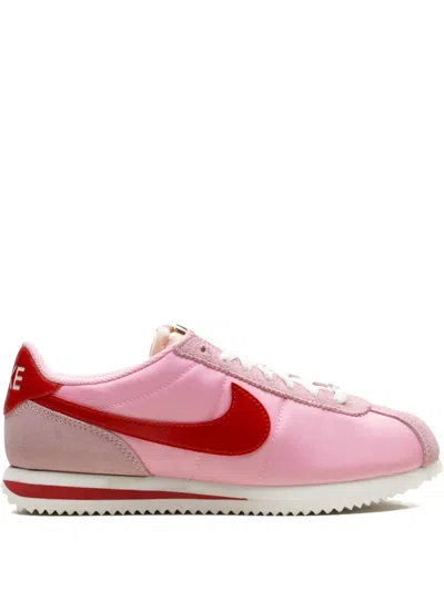 NIKE CORTEZ TXT "MEDIUM SOFT PINK/SAIL" SNEAKERS