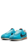 Nike Cortez Txt Sneakers In Blue And Black In Baltic Blue/black/team Gold