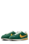 Nike Cortez Txt Sneaker In Gorge Green/ Yellow Ochre