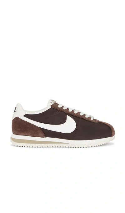 Nike Cortez Txt Sneakers In Brown
