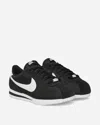 Nike Black Cortez Premium Sneakers In Black